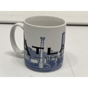 Starbucks Atlanta 2002 Barista SKYLINE SERIES ONE Coffee Mug Unused